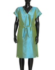 Sukienka z jedwbnego szantungu w kolorze morskim (3)