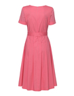 Sukienka  z bawełny organicznej- róż (4)