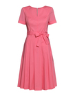 Sukienka  z bawełny organicznej- róż (3)